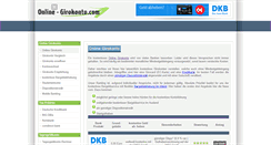 Desktop Screenshot of online-girokonto.com