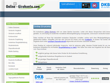 Tablet Screenshot of online-girokonto.com